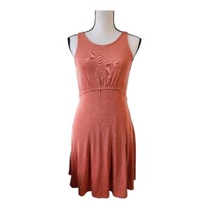 💕Free People‎ Lady Jane Dress in burnt orange with Cutout Back and lace La…